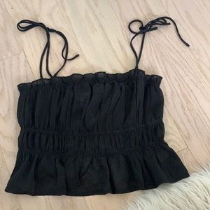 Black Princess Polly tank